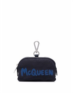 Клатч на молнии с принтом McQueen Graffiti Alexander mcqueen