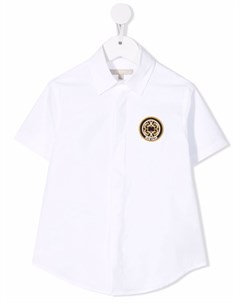 Рубашка с короткими рукавами и логотипом Elie saab junior