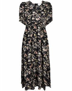 Платье миди Floe с цветочным принтом Ba&sh