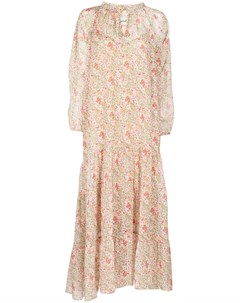 Платье кафтан Sandra с цветочным принтом Bambah
