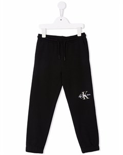 Спортивные брюки с логотипом Calvin klein kids