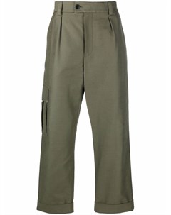 Укороченные брюки карго Loewe