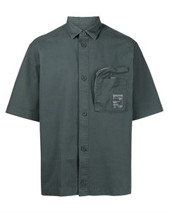 Рубашка с короткими рукавами и нашивкой Armani exchange