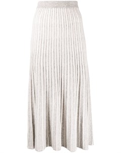 Расклешенная плиссированная юбка N.peal