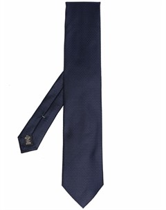 Шелковый галстук с тиснением Ermenegildo zegna