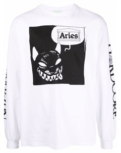 Толстовка с принтом Smiley Dog Aries