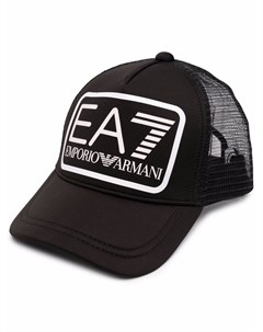 Сетчатая кепка с логотипом Ea7 emporio armani