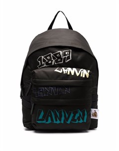 Рюкзак с логотипом граффити Lanvin