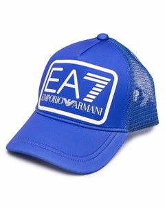 Сетчатая кепка с логотипом Ea7 emporio armani