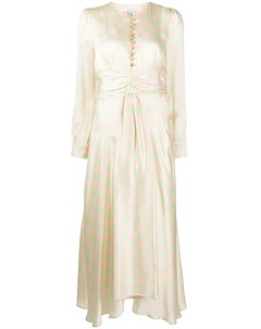 Шелковое платье Lliana асимметричного кроя Olivia rubin