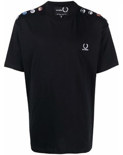 Декорированная футболка Raf simons x fred perry