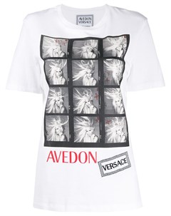 Футболка Donatella с принтом из коллаборации с Avedon Versace