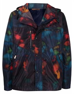Куртка с капюшоном и абстрактным принтом Paul smith