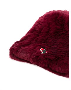 Undercover шапка бини с вышивкой один размер красный Undercover