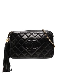 Стеганая сумка через плечо 1995 го года с логотипом CC Chanel pre-owned