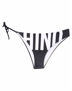 Плавки бикини с завязками и логотипом Moschino