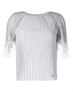 Блузка 2010 го года с эффектом металлик Chanel pre-owned