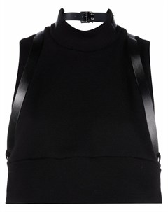 Топ с высоким воротником Comme des garçons noir kei ninomiya