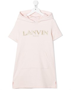 Платье худи с логотипом Lanvin enfant