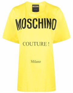 Футболка Couture из органического хлопка Moschino
