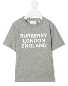 Футболка с логотипом Burberry kids