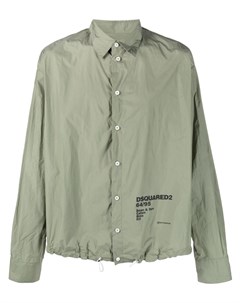 Рубашка 64 95 Trench Coat с логотипом Dsquared2