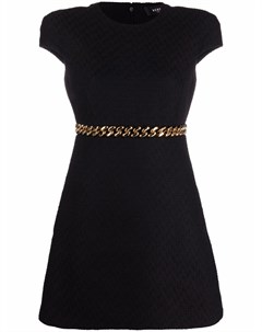 Платье трапеция мини с цепочкой Versace