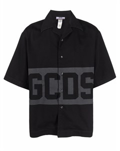 Рубашка с короткими рукавами и логотипом Gcds