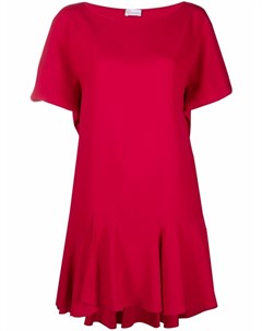 Платье мини с короткими рукавами Red valentino