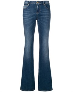Синие расклешенные джинсы Roberto cavalli
