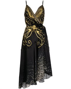 Платье асимметричного кроя с графичным принтом Camilla
