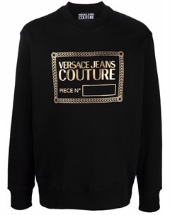 Джемпер с логотипом Versace jeans couture