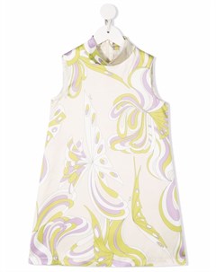 Платье с абстрактным принтом Emilio pucci junior