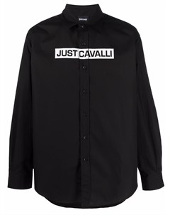 Рубашка с логотипом Just cavalli