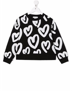 Флисовая толстовка с принтом Stella mccartney kids