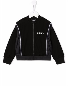 Куртка на молнии с логотипом Dkny kids