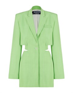 Зеленое платье жакет La robe Bari Jacquemus