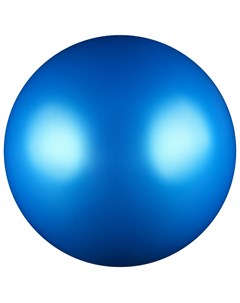 Мяч для художественной гимнастики силикон металлик 15 см 300 г ab2803 цвет синий Nobrand