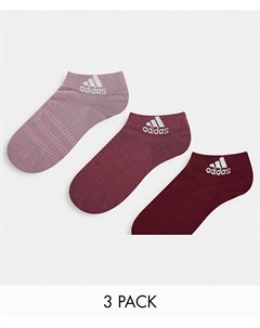 Набор из 3 пар носков до щиколотки разных цветов adidas Training Adidas performance