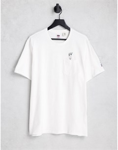 Белая свободная футболка с принтом Снупи Levi's®