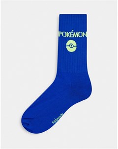 Спортивные носки с принтом Pokemon Asos design