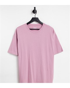 Свободная розовая футболка New look