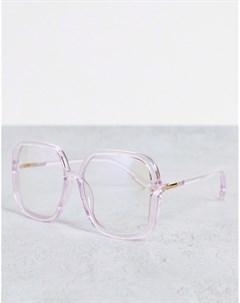 Большие прозрачные очки с защитой от синего света Madein Madein.