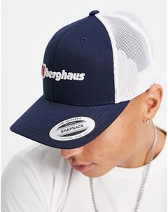 Темно синяя кепка бейсболка с логотипом Recognition Berghaus
