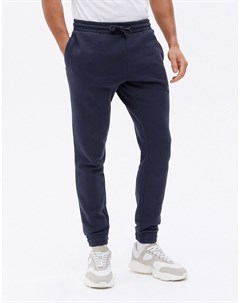 Темно синие спортивные брюки New look