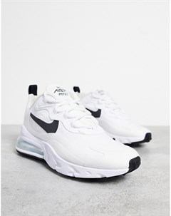 Кроссовки белого и черного цветов Air Max 270 React Nike