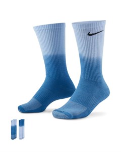 Носки синего цвета с эффектом омбре Everyday Plus Cushioned Nike