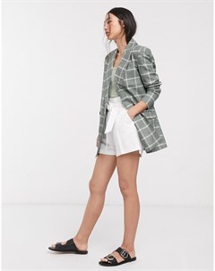 Льняной пиджак в винтажном стиле Asos design