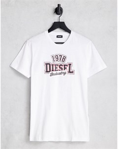 Белая футболка T Diegos K26 Diesel