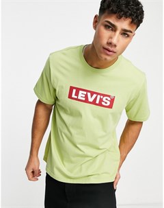 Светло зеленая футболка с ярлычком Levi's®